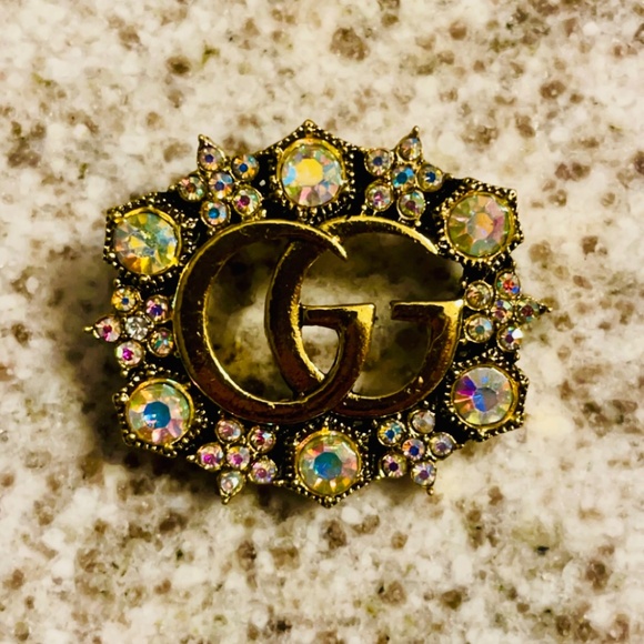 Gucci GG Aurora Crystal Brooch - Picture 1 of 3